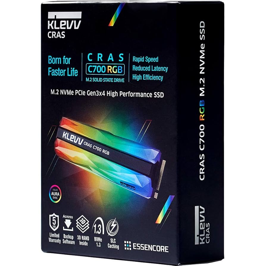 ☆★M.2 SSD 480GB KLEVV CRAS C700 RGB★☆ SNS5xQnLKGLE9FbPeDHRJf.jpg